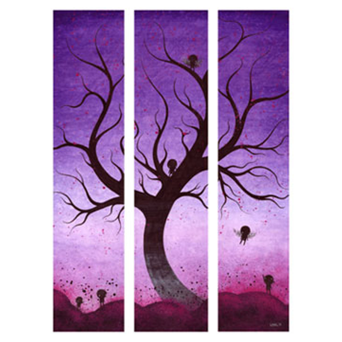 Raspberry Triptych