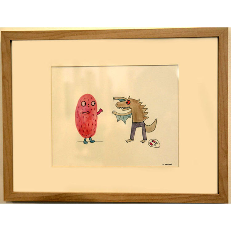Blob vs. Dragon by Kerry Horvath