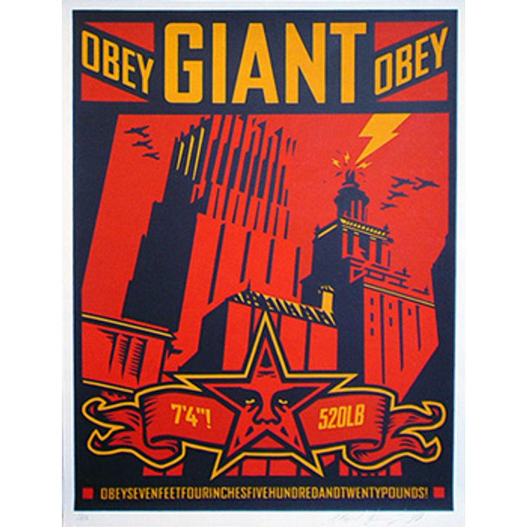 Lightning Bolt (1998) by Obey Giant (Shepard Fairey)