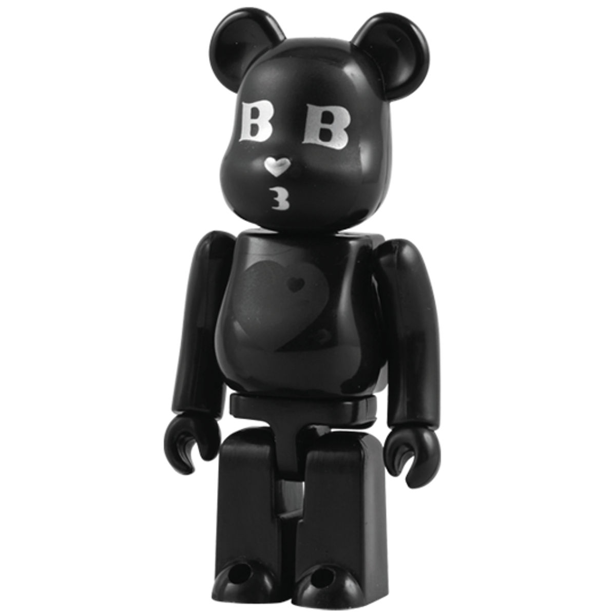 BABBI ♥ Be@rbrick - Black Valentine