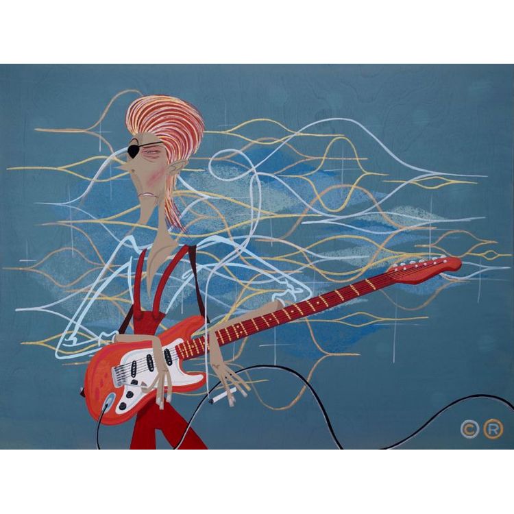 Rock 'N Roll Bitch by Carlos Ramos