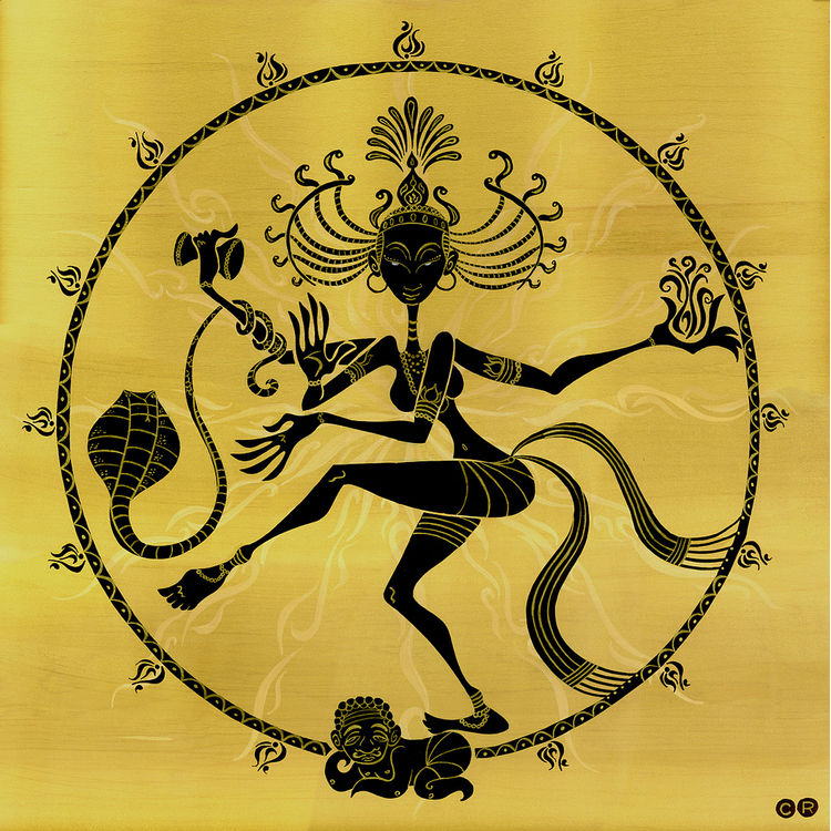 Nataraja and the Divine Dance to Destroy a Weary Universe by Carlos Ramos