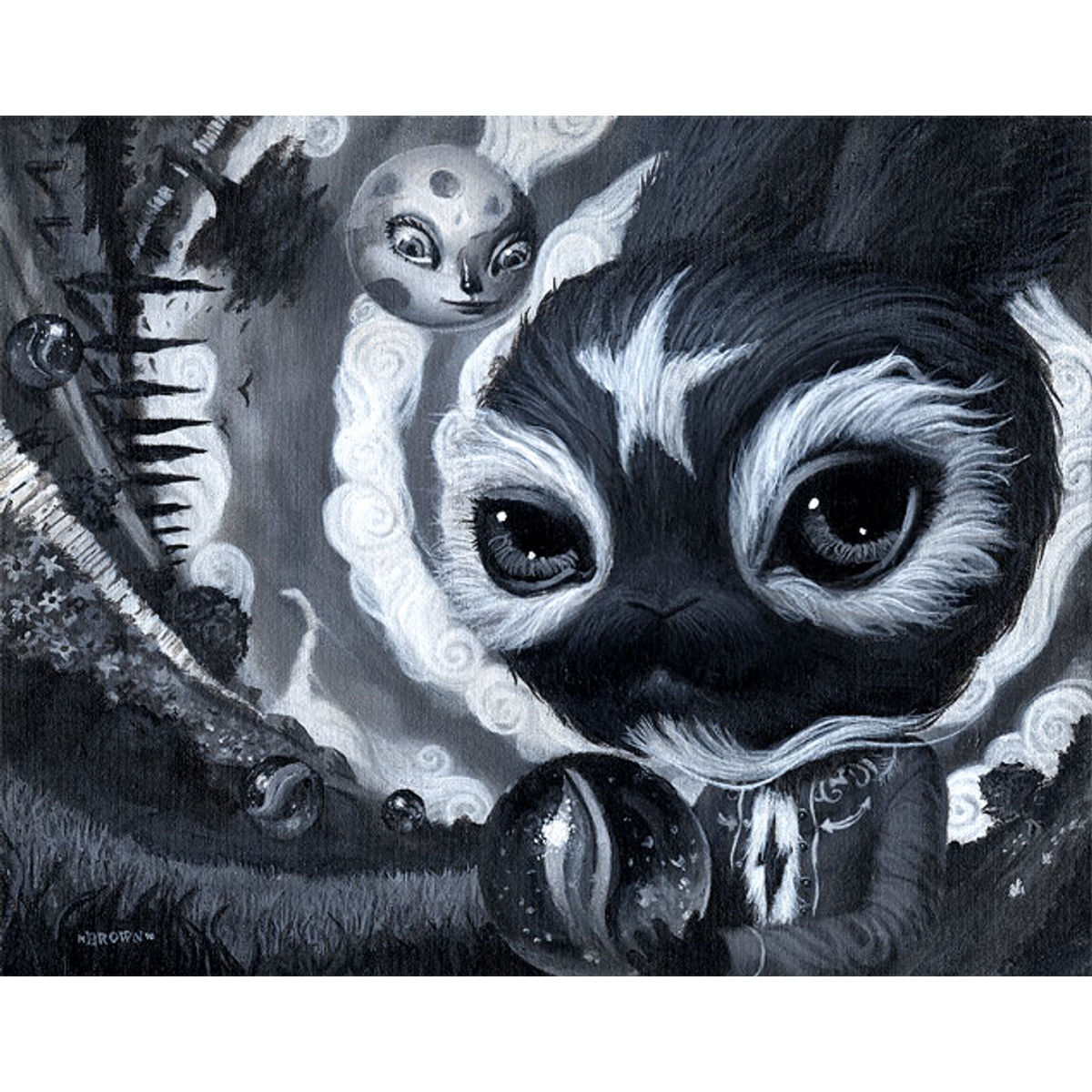 Rabbit with Cat's Eye