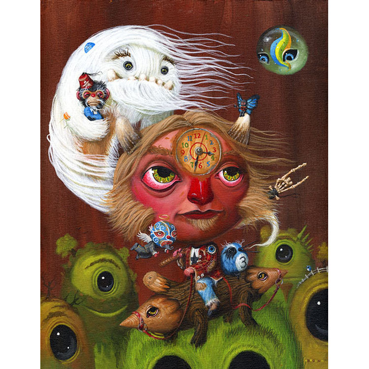 Ben Brings the Rockstick by Mark Brown