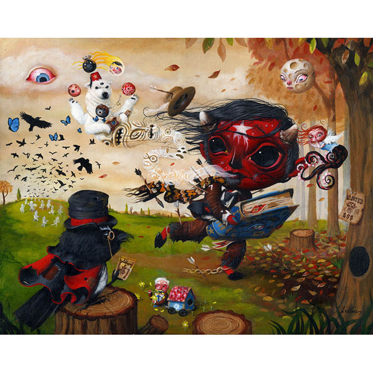 Devil Escapes...Cut To Chase by Mark Brown