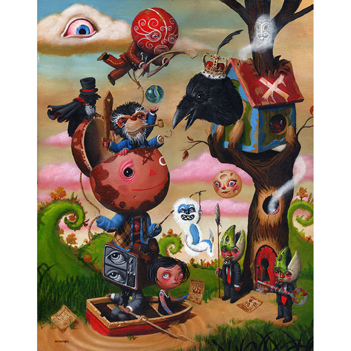 Confronting The Crow