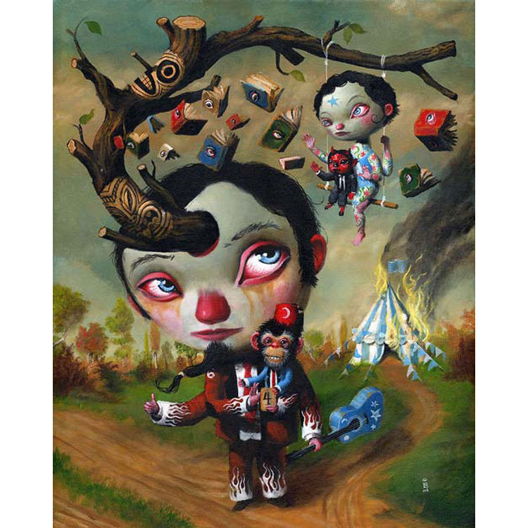 Treeboy Waits by Mark Brown