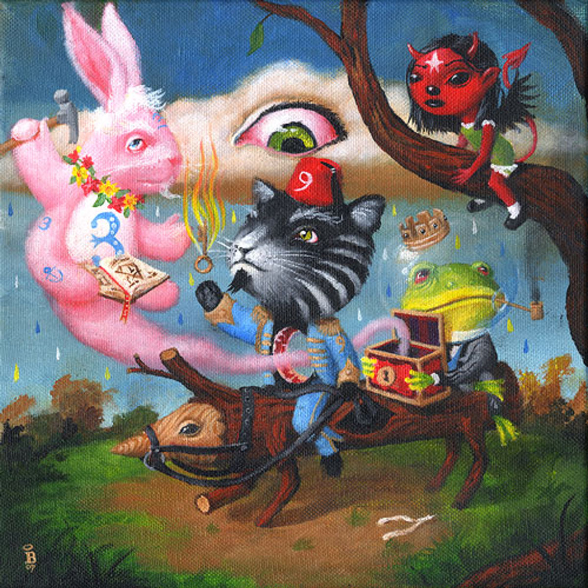 The Cat and the Frog