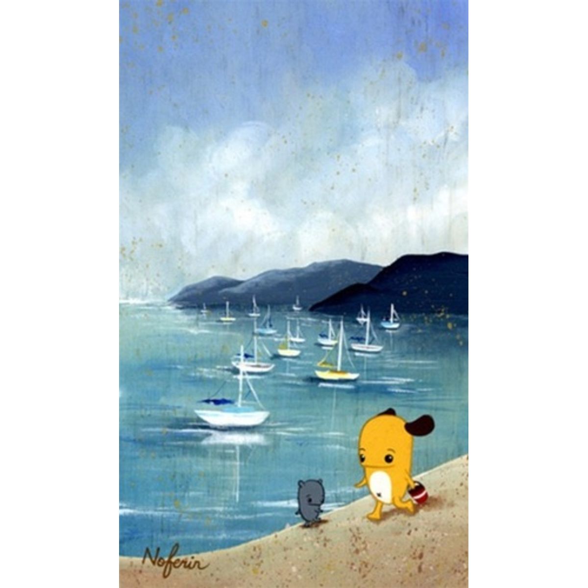 In Which Milo Feels The Sand Between His Toes