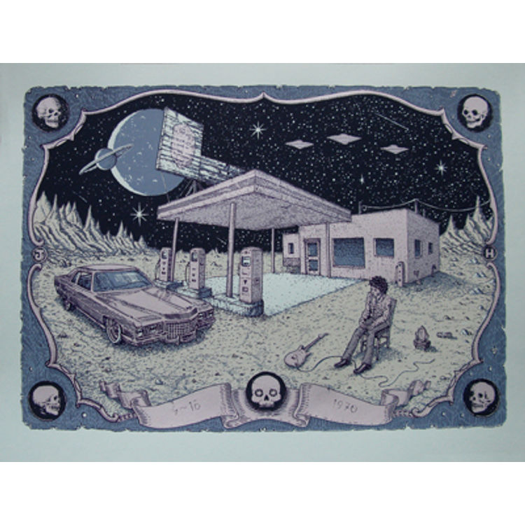 The Death of Jimi Hendrix by David Welker