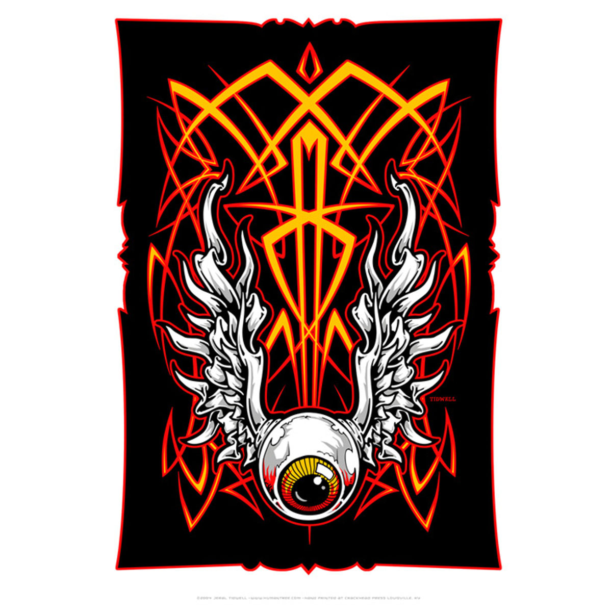 Pinstripe Flyin Eyeball