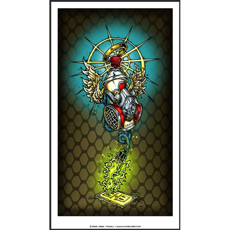 Spray Can Angel by Jeral Tidwell