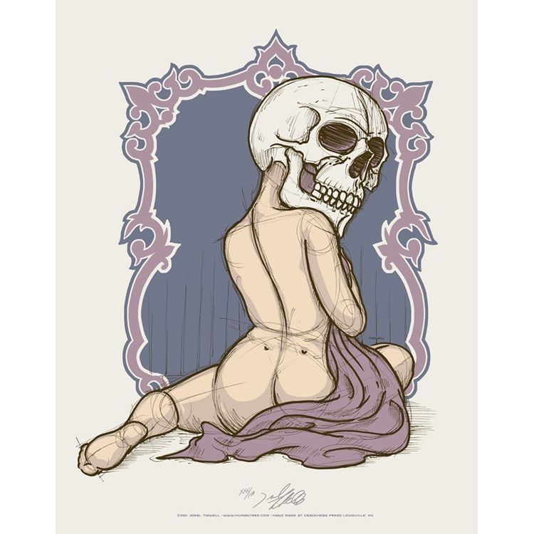 Skully Girl Back by Jeral Tidwell