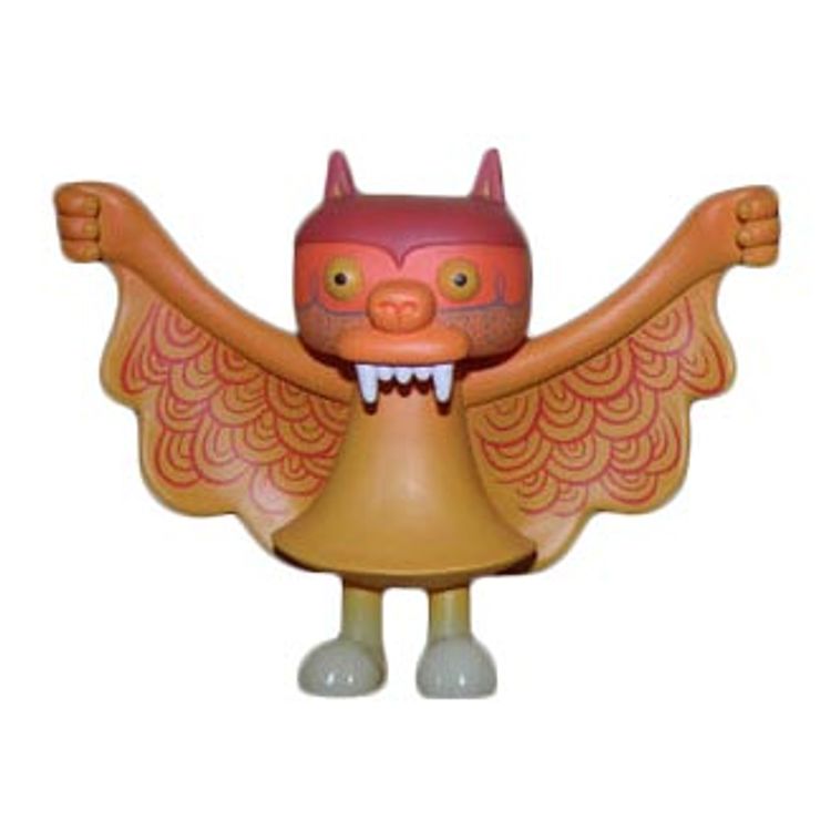 Orange Trick-or-Treat Candycorn Steven the Bat by Bwana Spoons