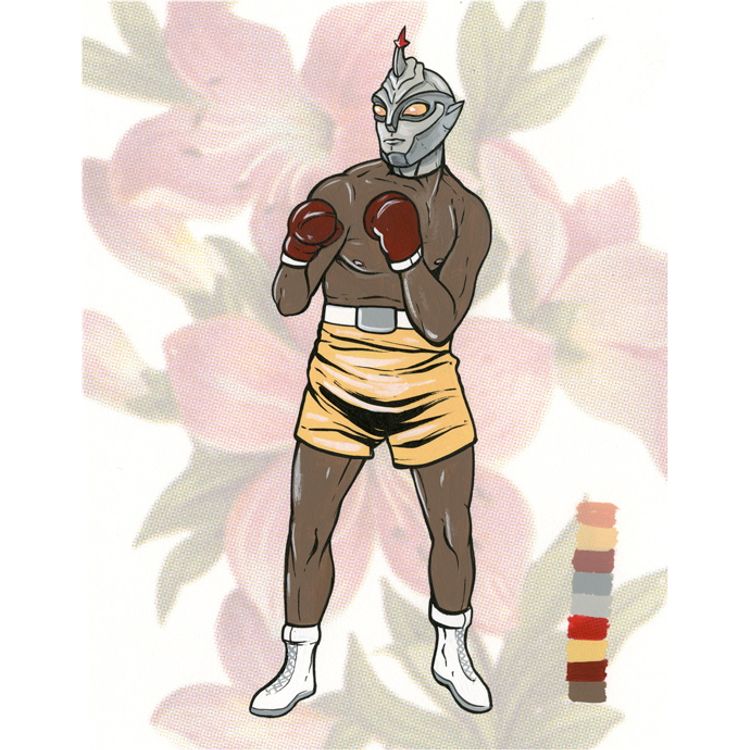 fighter (Thundermask) by Steve Seeley