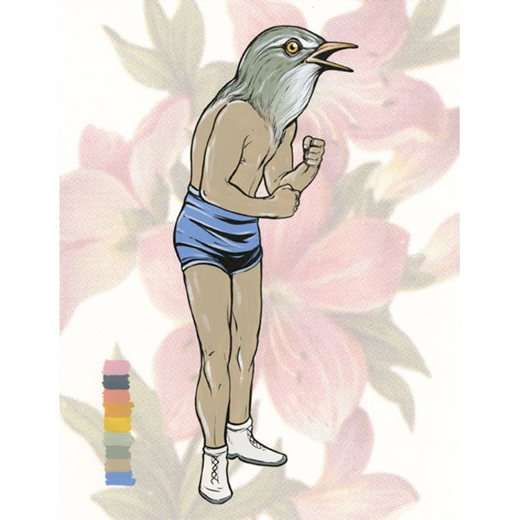 fighter (bird) by Steve Seeley