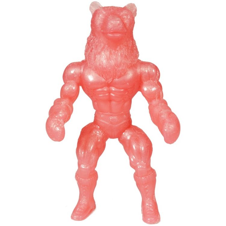 Bear Fighter - Pink by Steve Seeley