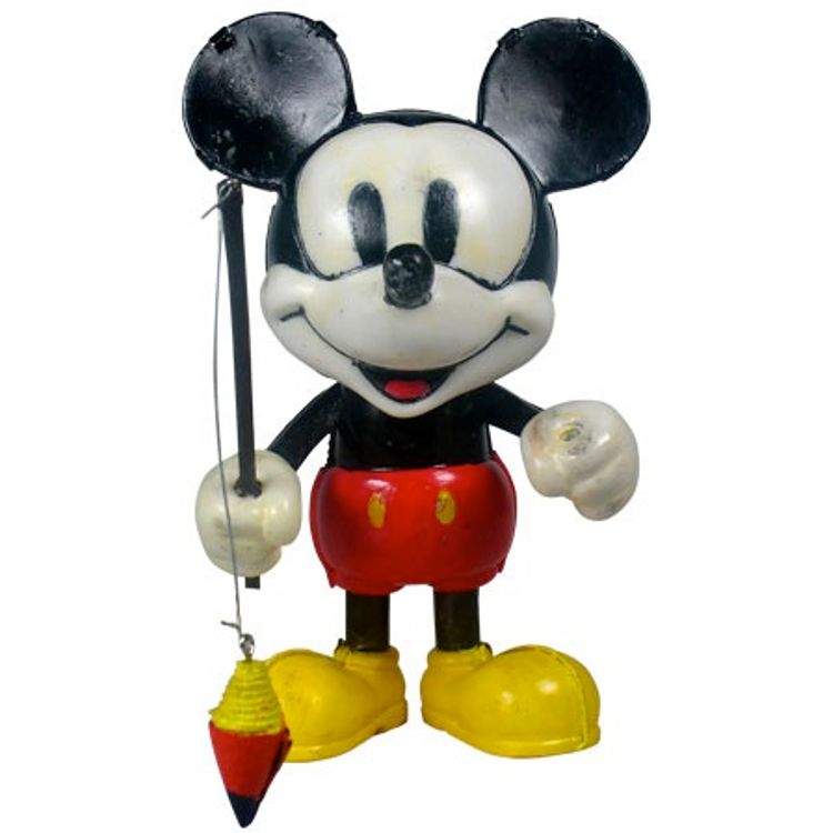 Mickey Gone Fishing by Jefff