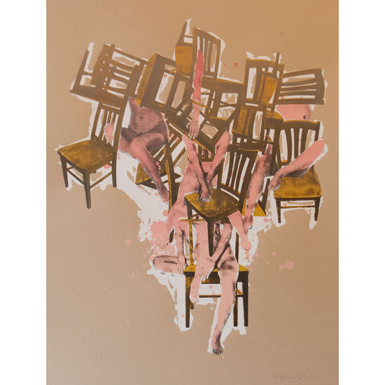Seated Model by Phineas X. Jones