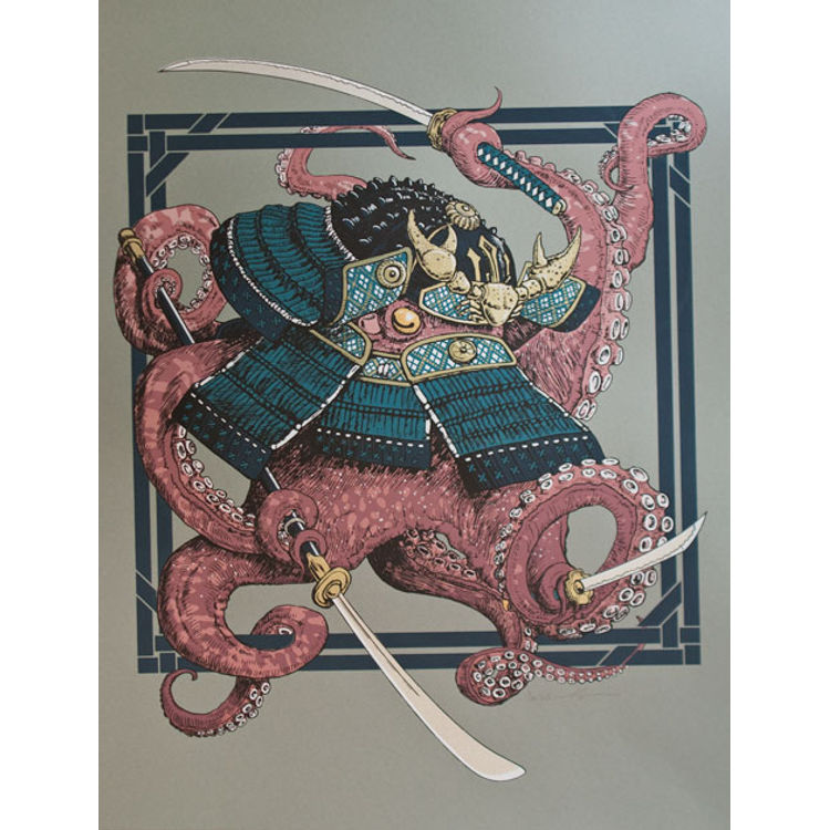 Octopus Samurai by Phineas X. Jones