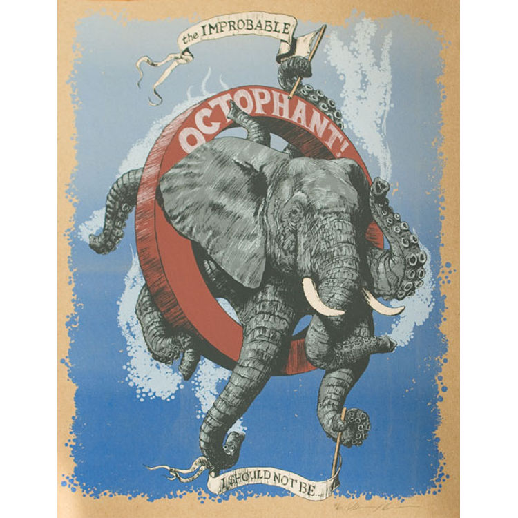 Octophant (Submerged) by Phineas X. Jones