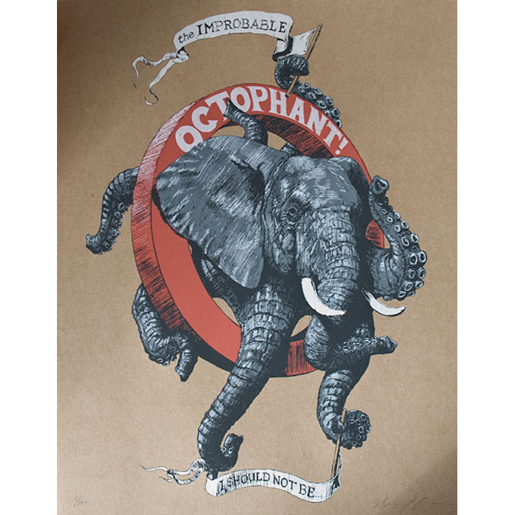Octophant II by Phineas X. Jones