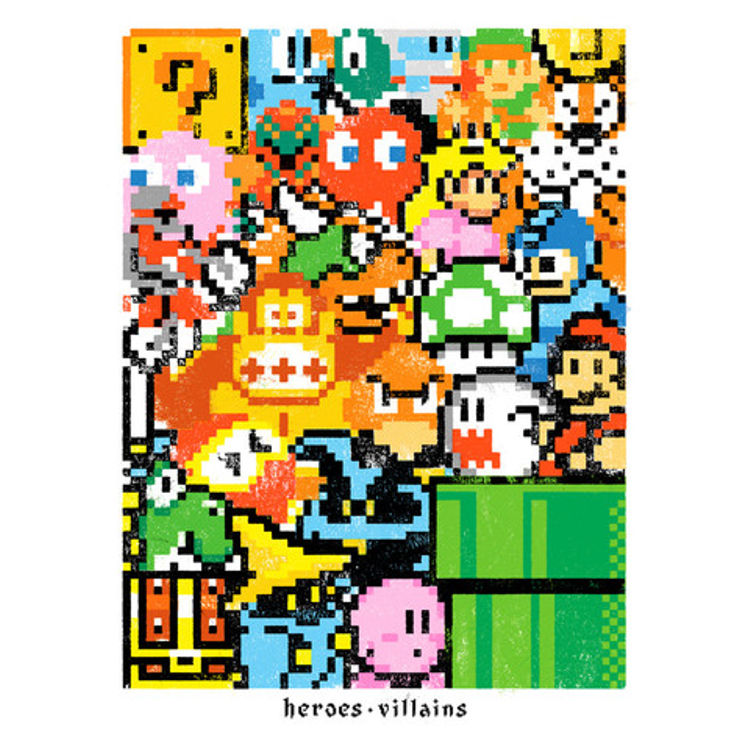 Heroes & Villains HD by Doe Eyed Design
