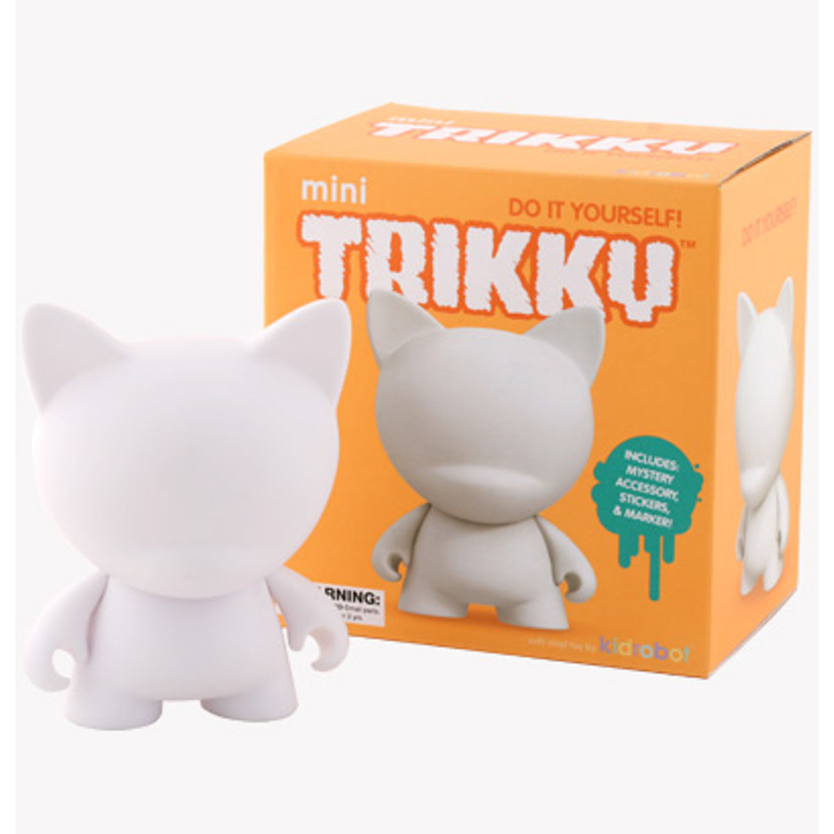 White DIY Mini Trikky