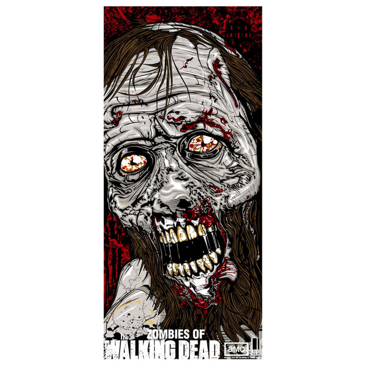 The Walking Dead - Beard Zombie