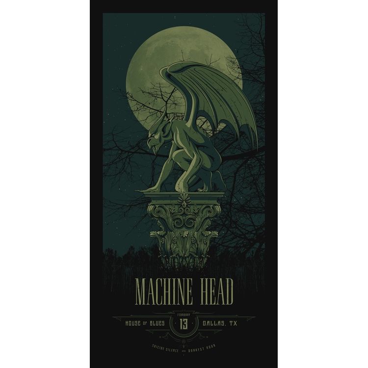 Machine Head - Dallas, TX 2012 by Anonymous Ink & Idea