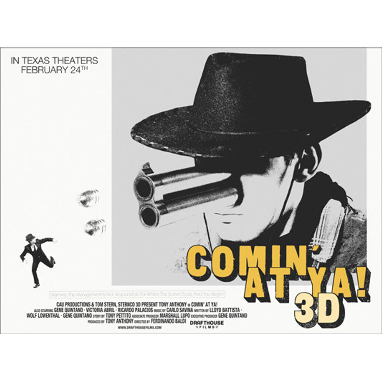 Comin' At Ya! 3D by Jay Shaw (Iron Jaiden)