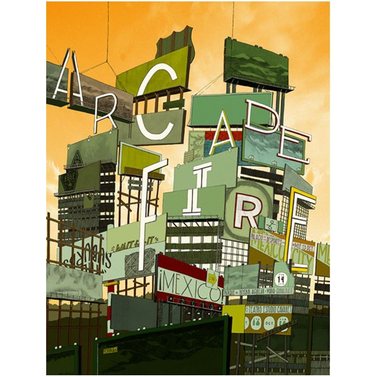 Arcade Fire - Mexico City 2010