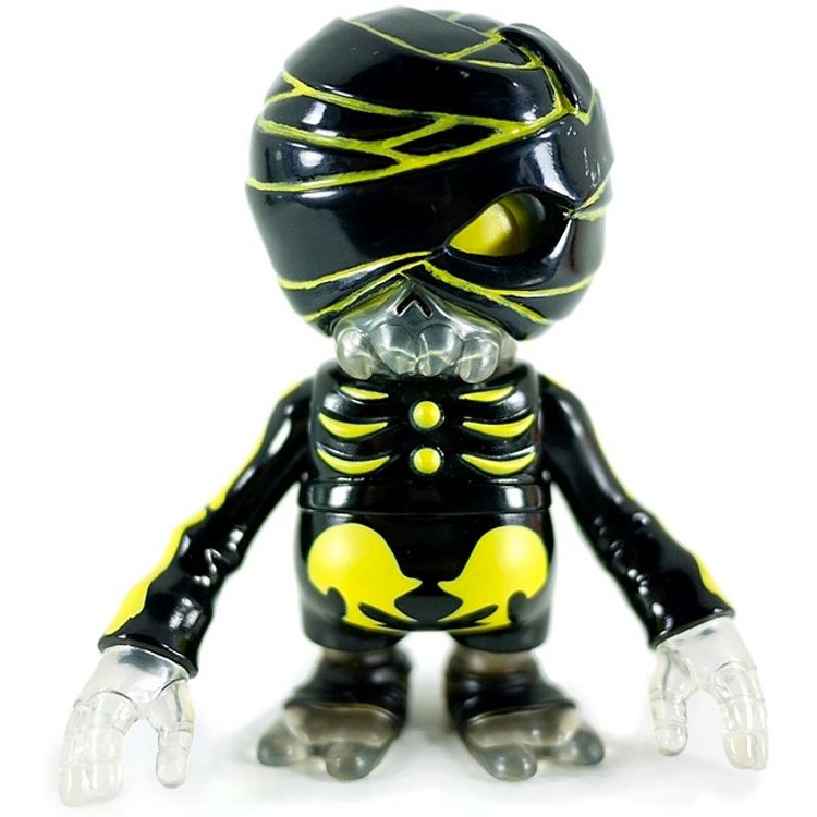 Damage Brain - Black Mummy Neon Yellow by Secret Base