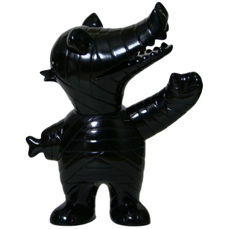 Mummy Gator - Black by Brian Flynn