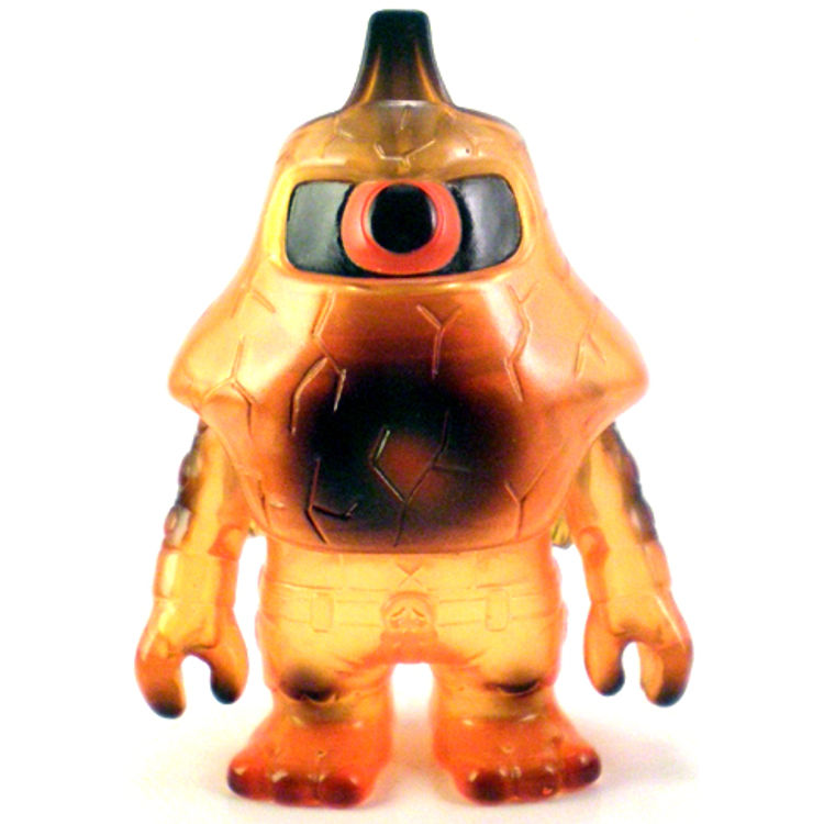 Mini Mutant Bigaro - Clear Orange by Real X Head (Mori Katsura)