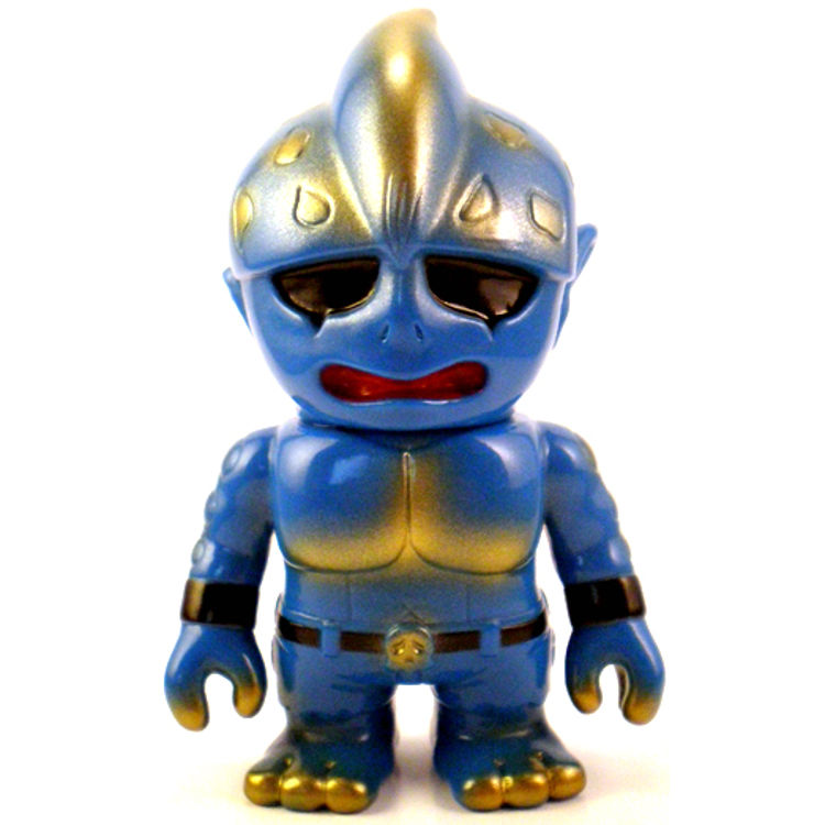 Mini Mutant Head - Blue by Real X Head (Mori Katsura)