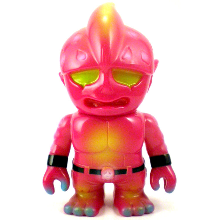 Mini Mutant Head - Popsoda Pink by Real X Head (Mori Katsura)