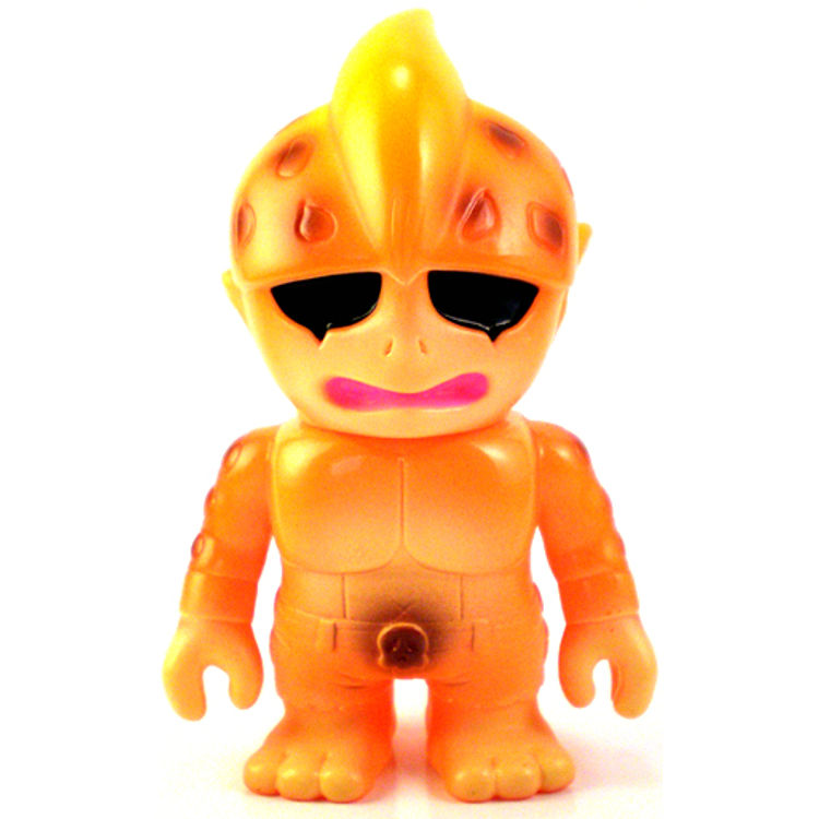 Mini Mutant Head - Orange Booska by Real X Head (Mori Katsura)