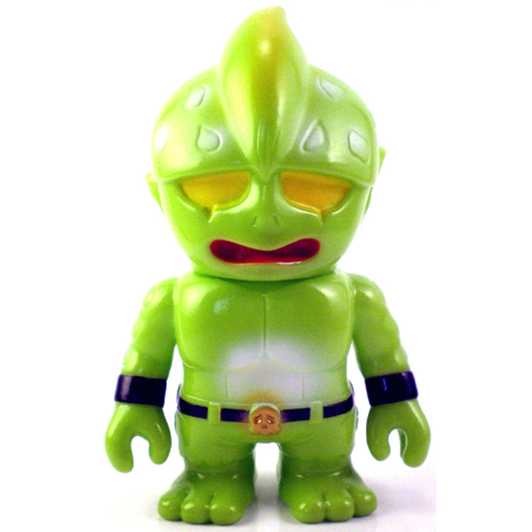 Mini Mutant Head - Wondercon Green by Real X Head (Mori Katsura)