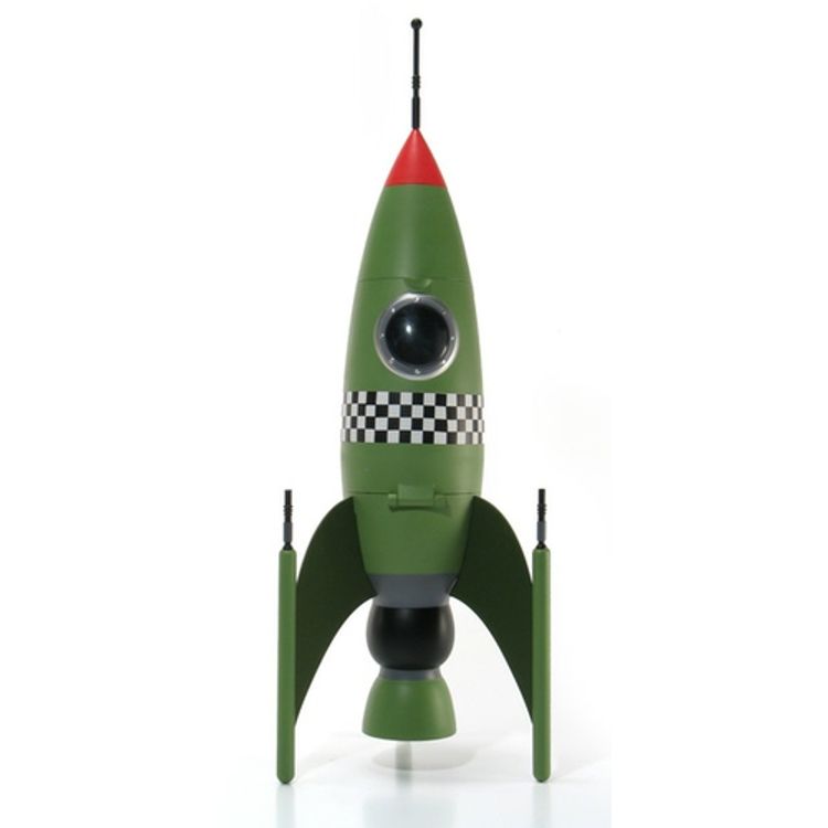 Rocket Ship - Eco Green by Patrick Ma