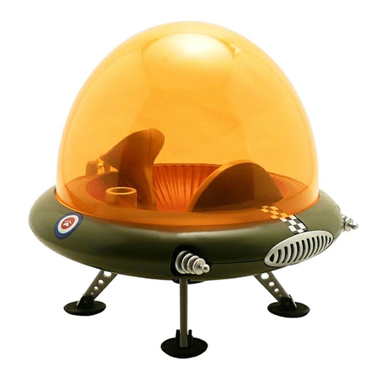 Flying Saucer Attack Craft - Eco New World Green