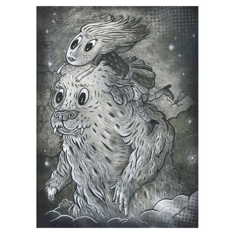Monster Piggyback by Juliana Neufeld
