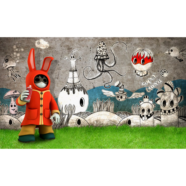 Super Bunny by Theodoru (Teodoru Badiu)
