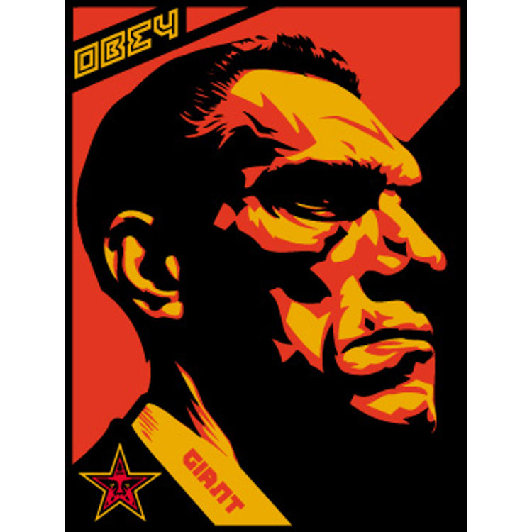 Big Brother Profile (2000) by Obey Giant (Shepard Fairey)