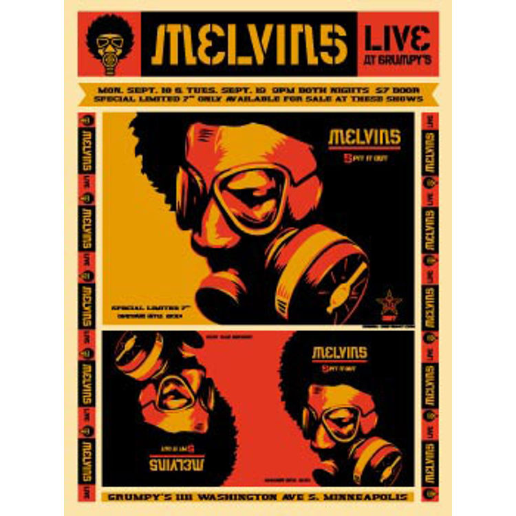 Melvins (2000) by Obey Giant (Shepard Fairey)