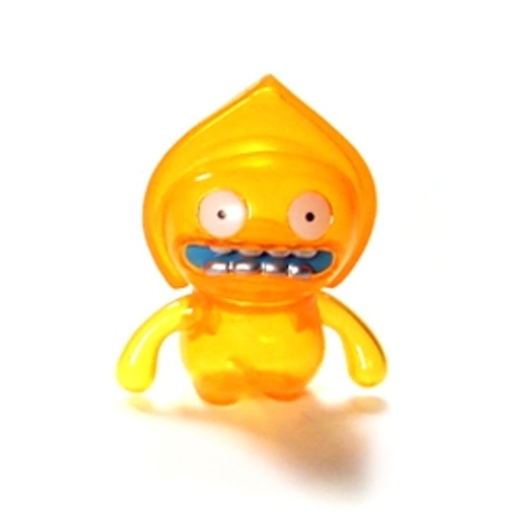 Clear Orange Newborn Flatwoods Monster by David Horvath