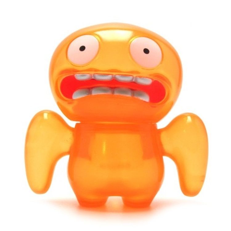 Clear Orange Mothman by David Horvath