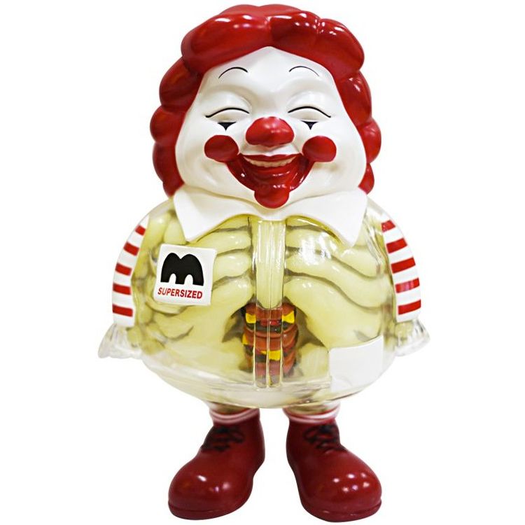 MC Supersized XRay - Burgers (Devil) by Ron English