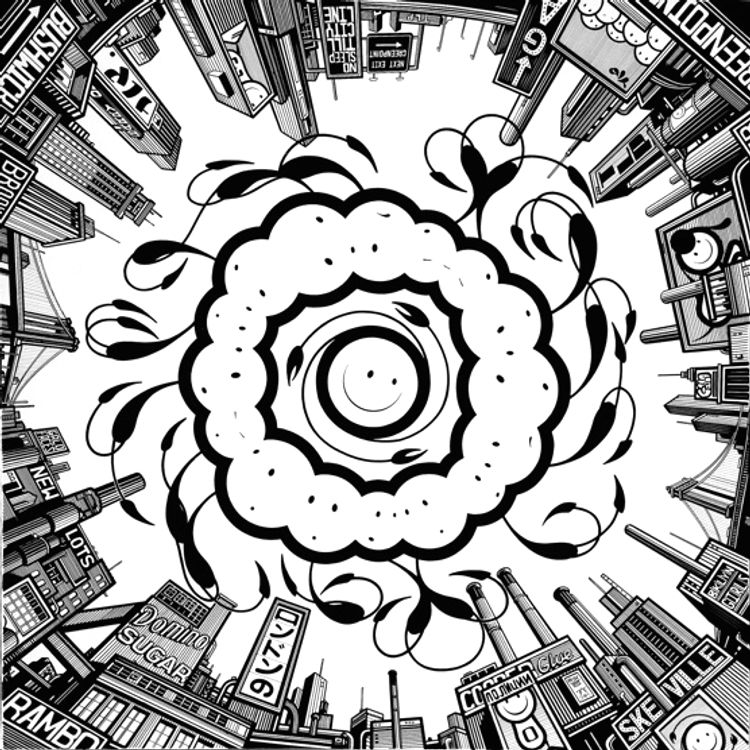 The circle of truthfulness hovering over Brooklyn by The London Police