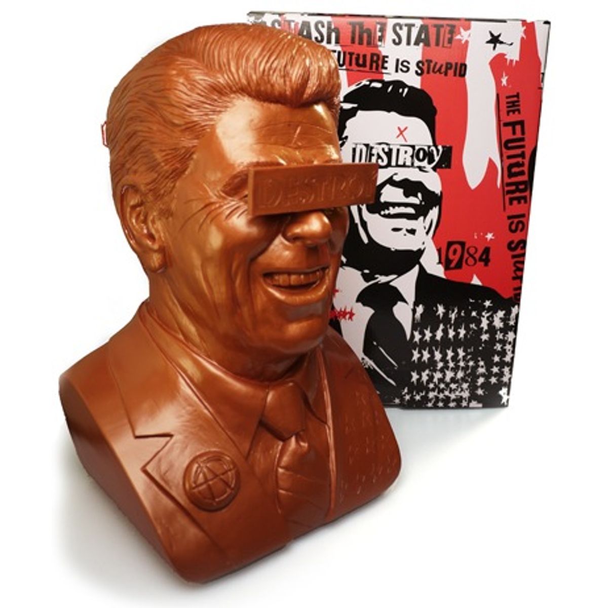 Gipper Reagan Bust - Copper